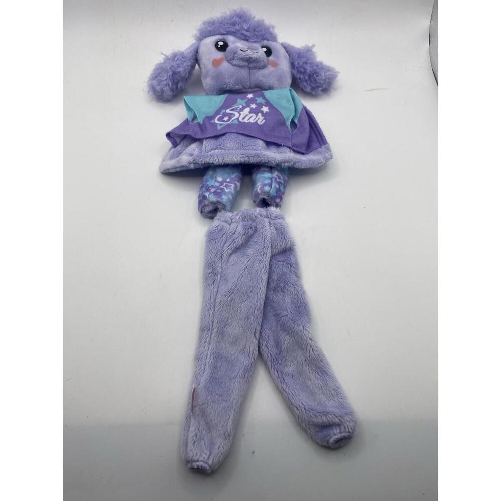 2023  Barbie #HKR05 Cutie Reveal Cozy Cute Poodle 3 Piece Top , Pants& Head BC5
